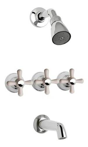 Ares Ducha Embutir Con Transferencia Blanco Peirano 434