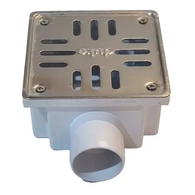 Receptaculo Ducha 40Mm Rejilla Metal 10X10 Duke