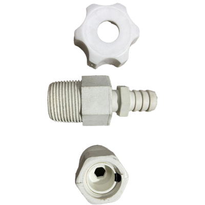 Valvula Seguridad Plastica Y Canilla Purga Ecotermo