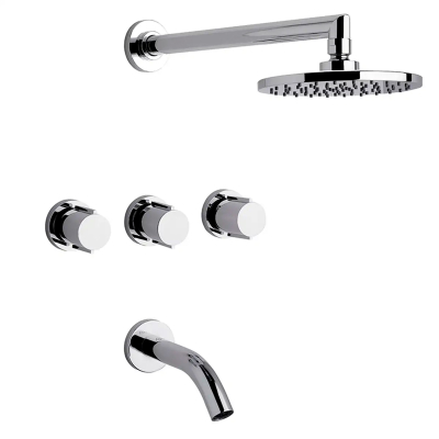 California Ducha Con Transferencia Cromo 0103/17 Fv