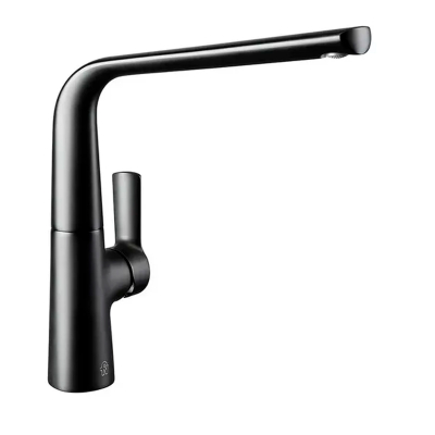 Aromo Monocomando De Mesada Negro 0411.04/D8Ng Fv