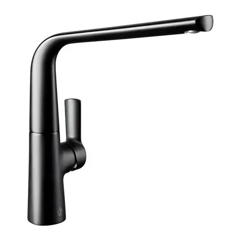 Aromo Monocomando De Mesada Negro 0411.04/D8Ng Fv