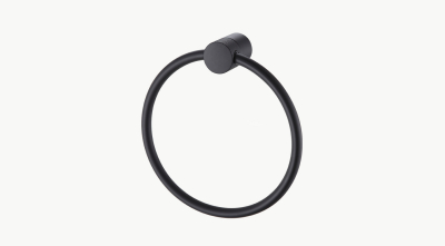 Toallero Aro Fabric Black 17020N Peirano