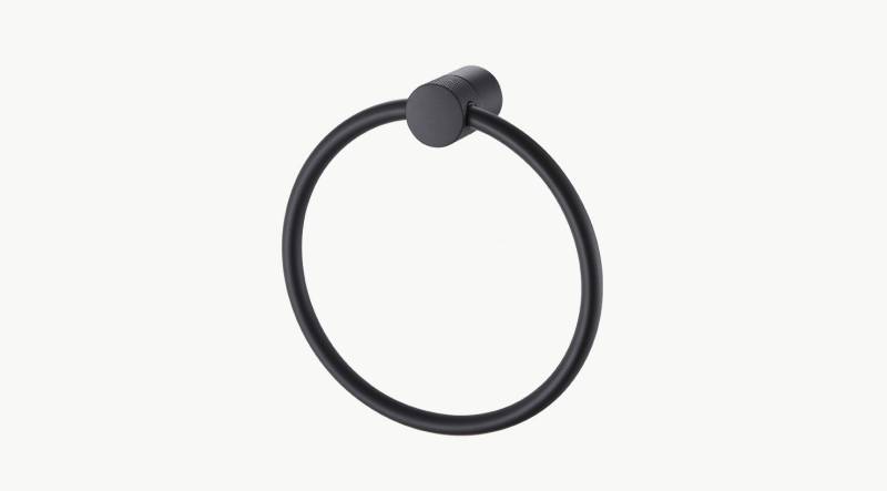 Toallero Aro Fabric Black 17020N Peirano