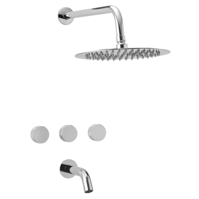 Fabric Ducha Embutir Con Transferencia Cromo 80-100C Peirano