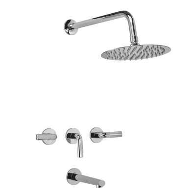 Live Ducha Embutir Con Transferencia Cromo Peirano