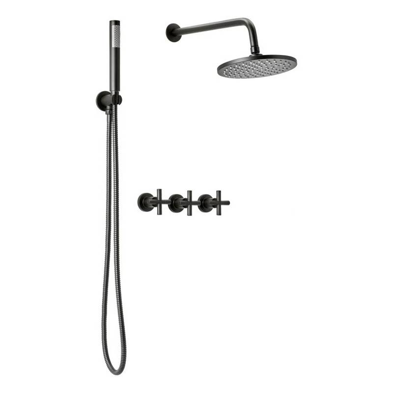 Velvet Black Ducha Y Duchador 85-190P Peirano