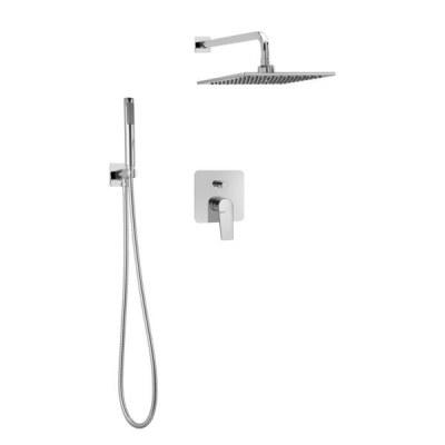 Griferia Ducha Monocomando Y Duchador Wave Peirano