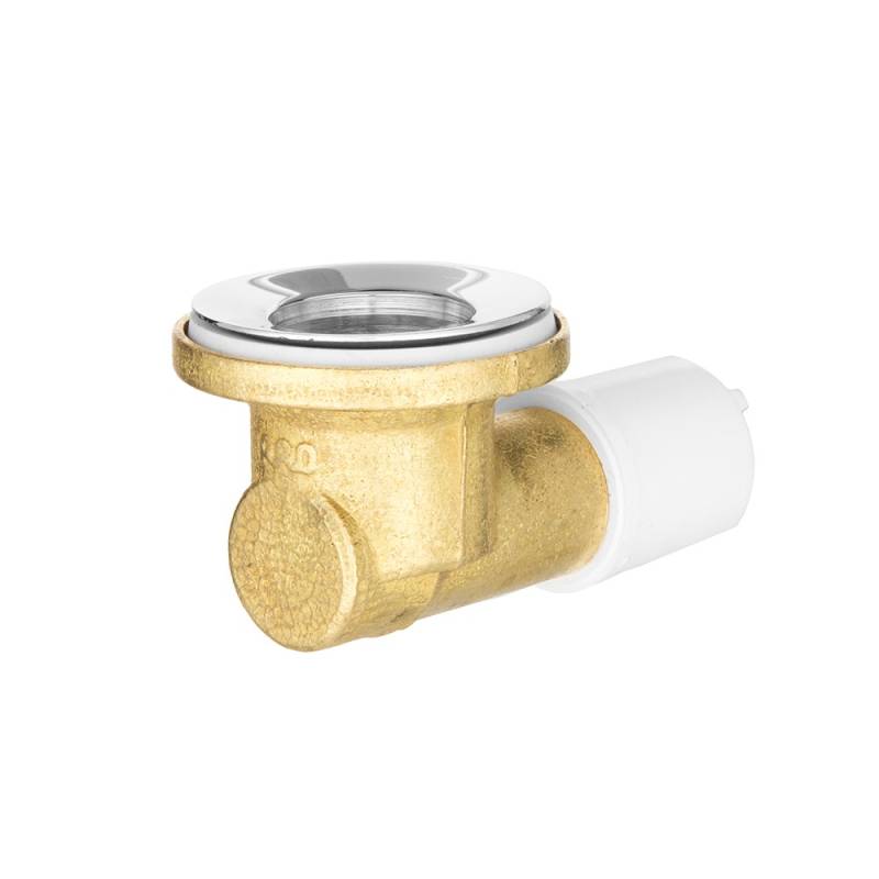 Sopapa Bronce A Codo Con Adaptador Pvc Repuestos
