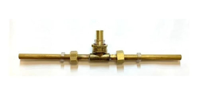 Ramal Lavatorio 1/2 X 3/8 Bronce Compresion Repuestos