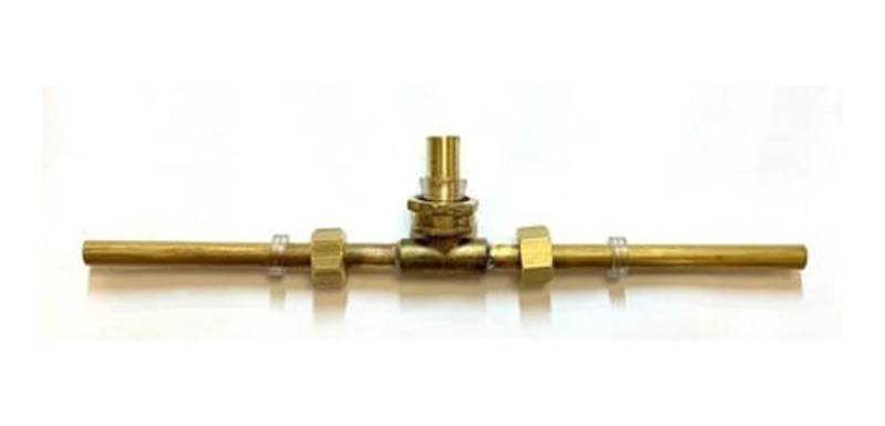 Ramal Lavatorio 1/2 X 3/8 Bronce Compresion Repuestos