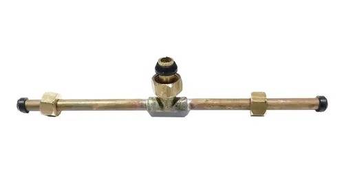Ramal Lavatorio 1/2 X 1/2 Bronce Compresion Repuestos