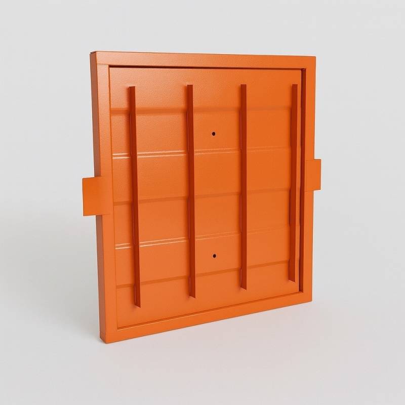 Tapa Camara 40 X 40 Naranja Tapa Camara