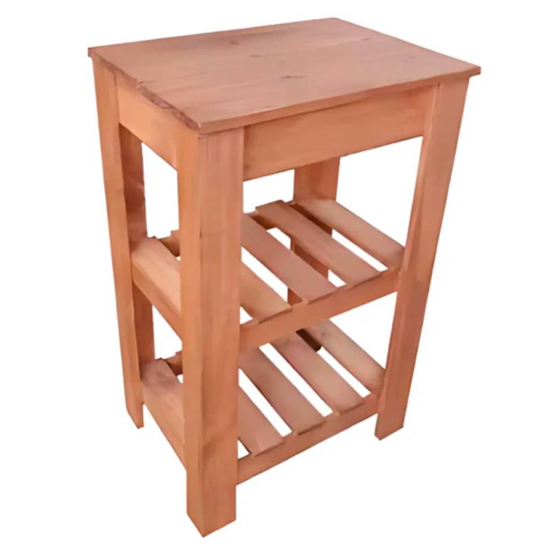 Vanitory Nordico Pino 50Cm Con Tapa