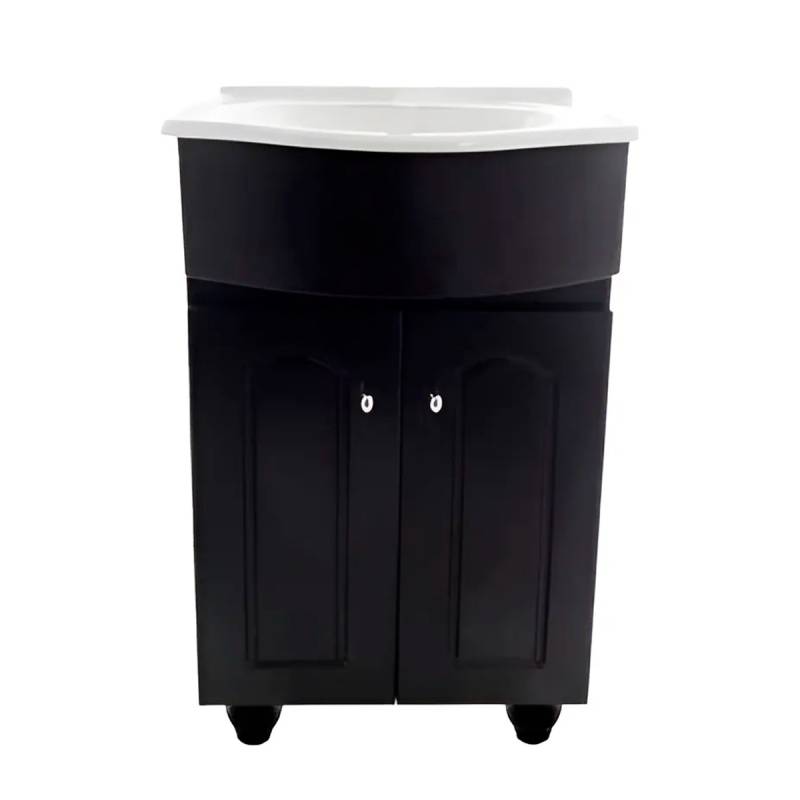 Vanitory Con Mesada 3Agujero Wengue 60Cm Standar