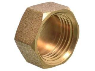 Tapa Bce Trafilado H 1/8 Bronce Gas