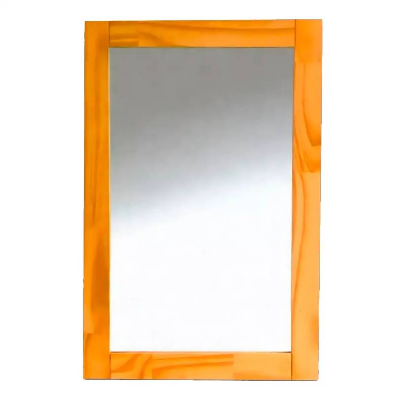 Espejo Madera Maciza 59 X39 Cm Amube