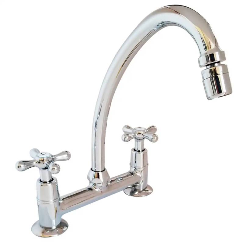 Itati Cruz Cocina Mesada Cromo Aqualaf