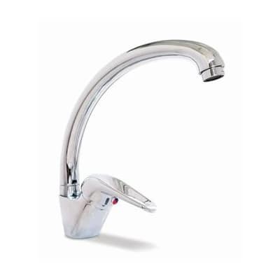 Alhue Monocomando Mesada Cisne Cromo Aqualaf