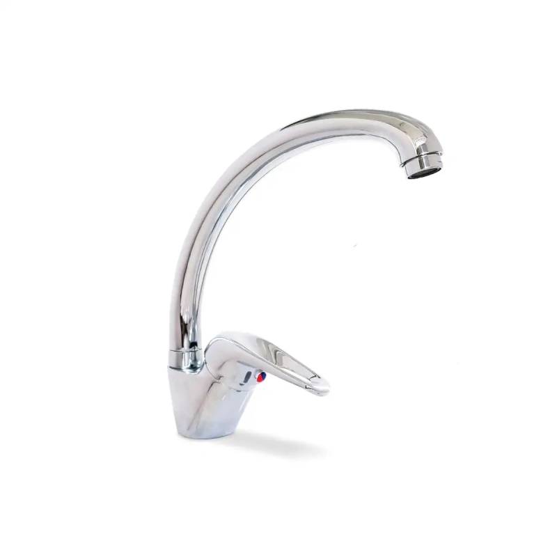 Aluhe Monocomando Mesada Cisne Cromo Aqualaf