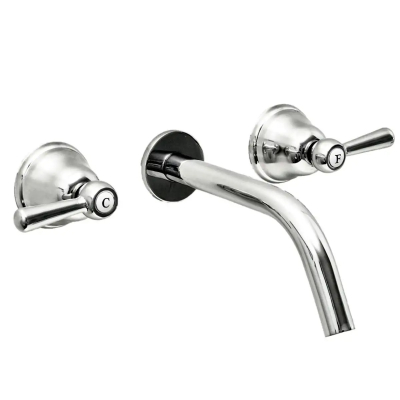 Itati Lever Lavatorio Pared Cromo Aqualaf