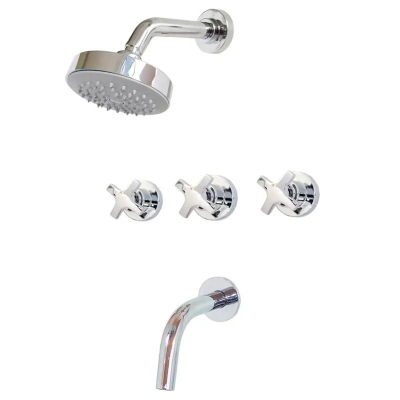 Lacar Ducha De Embutir Con Transferencia Aqualaf