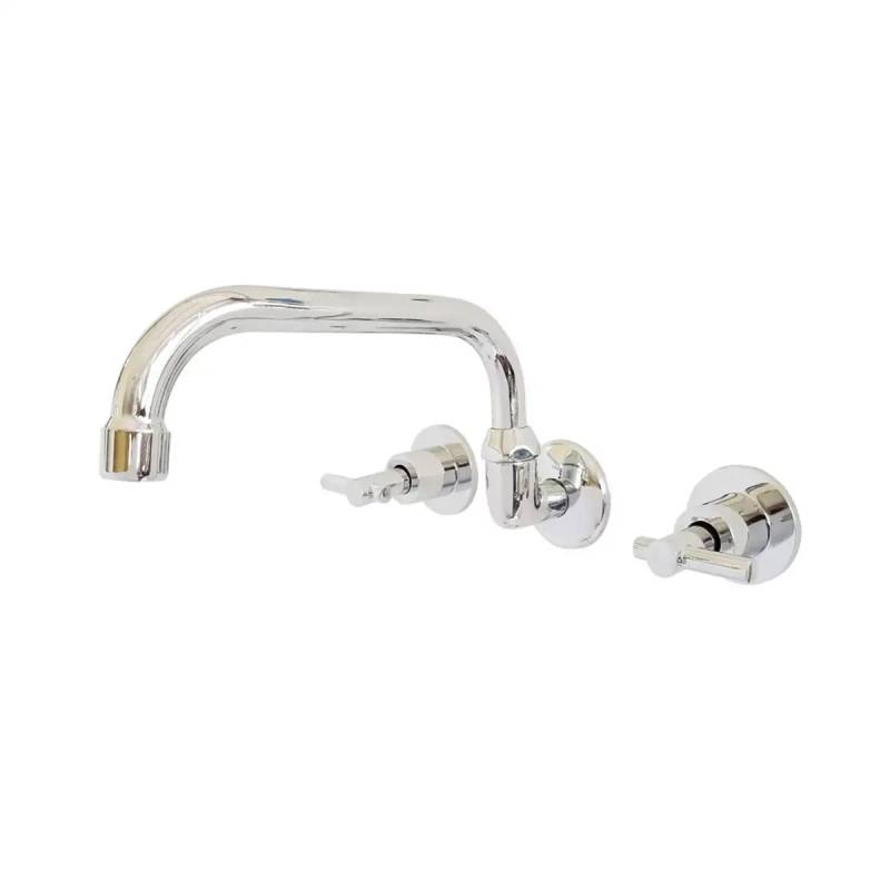 Aymara Lever Cocina Embutir Pico Alto Aqualaf