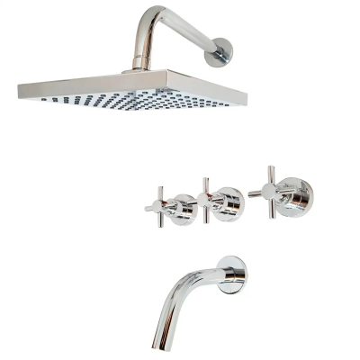 Aruma Cruz Ducha Embutir Con Transferencia Sf Aqualaf