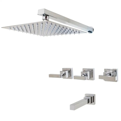 Blocke Lever Ducha Embutir Con Transferencia Aqualaf