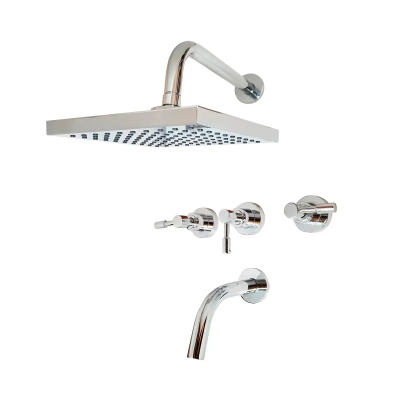 Aruma Lever Ducha Embutir Con Transferencia Sf Aqualaf