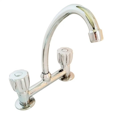 6000 Cocina Mesada Cromo Aqualaf