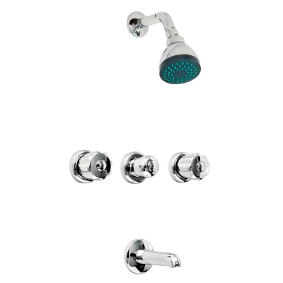 6000 Ducha Embutir Con Transferencia Cromo Aqualaf