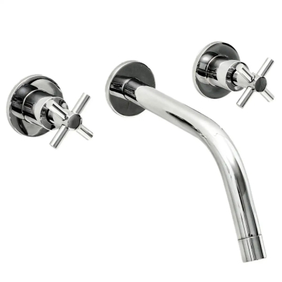 Aymara Lavatorio Pared Cromo Aqualaf