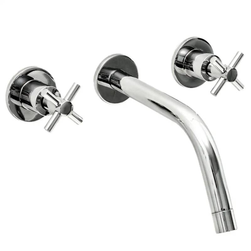 Aymara Lavatorio Pared Cromo Aqualaf