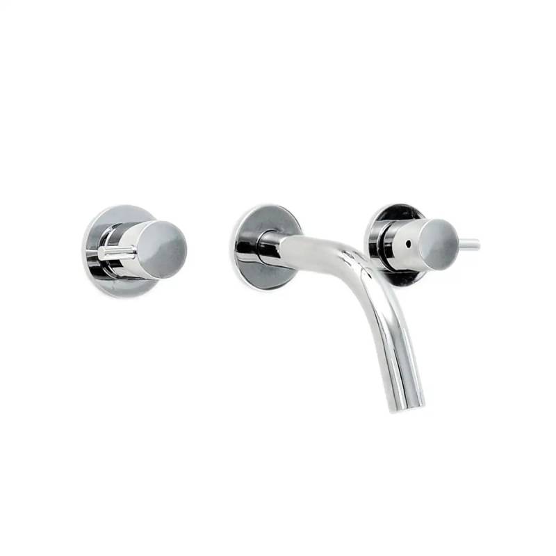 Cuyen Lavatorio Pared Cromo Aqualaf