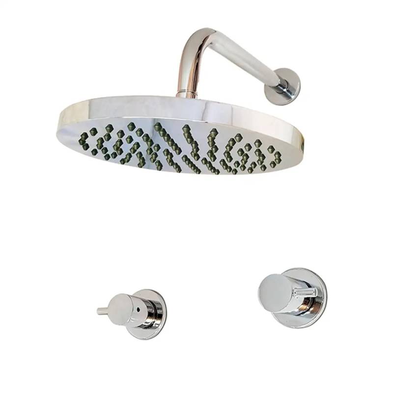 Cuyen Ducha Embutir Sin Transferencia Cromo Aqualaf