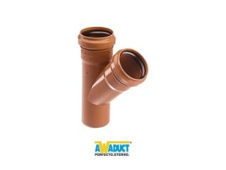 Ramal Simple 45° 160 X 110 Mh 6006 Awaduct