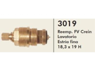 Lavatorio Estria Fina 3019 Cabezales