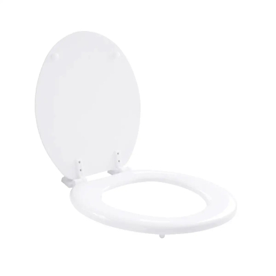 Asiento Inodoro Florencia Herraje Nylon Blanco Daccord