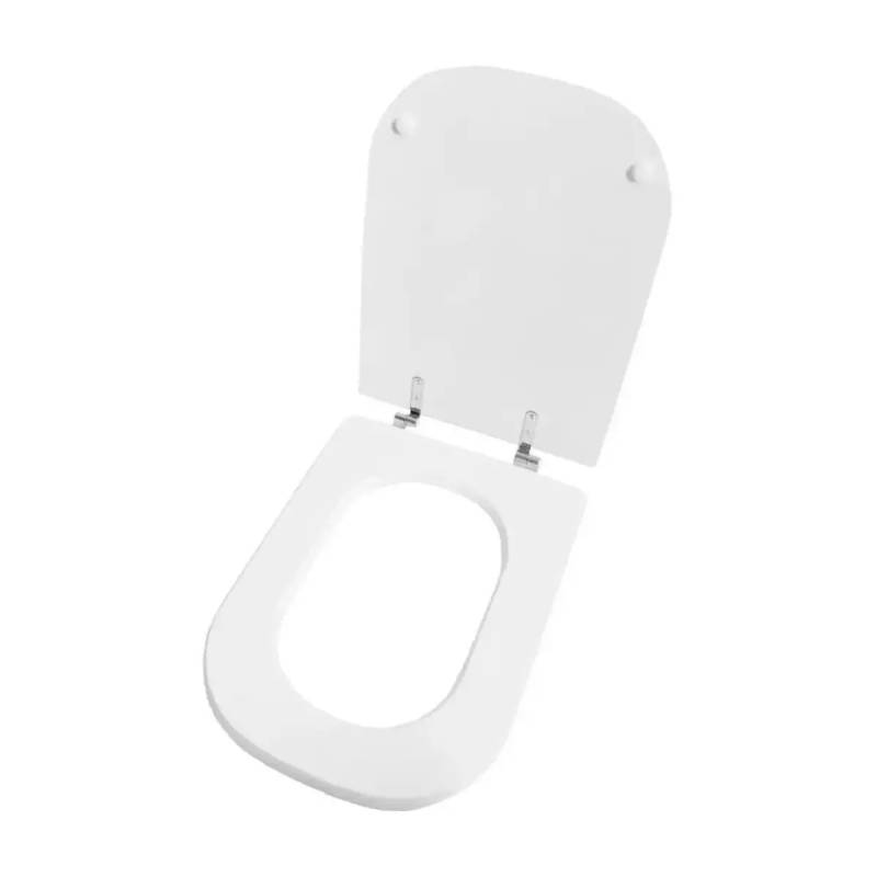 Asiento Inodoro Gap Herraje Cromo Acero Inoxidable Daccord