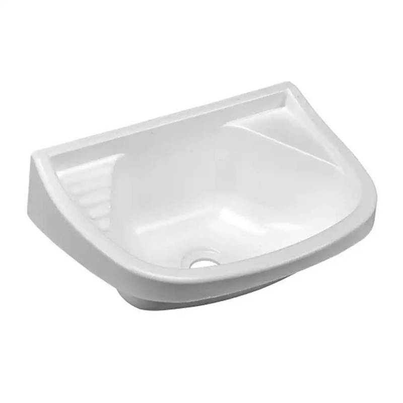 Lavatorio Sin Sopapa 48X39 Cm Plastico Duke