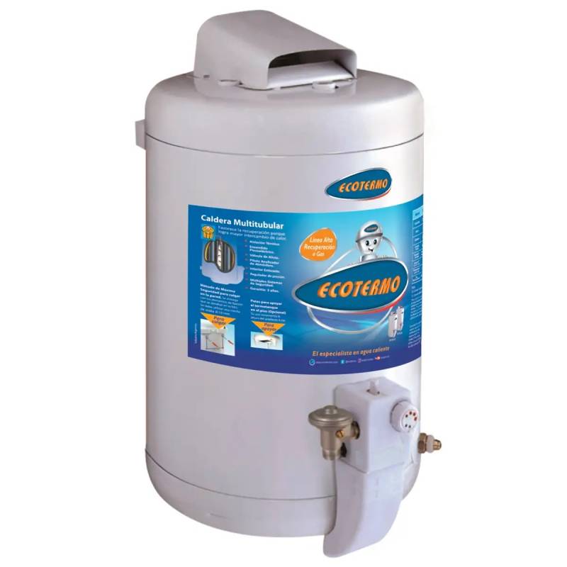 Termotanque Alta Recuperacion 53 Gas Superior Ecotermo
