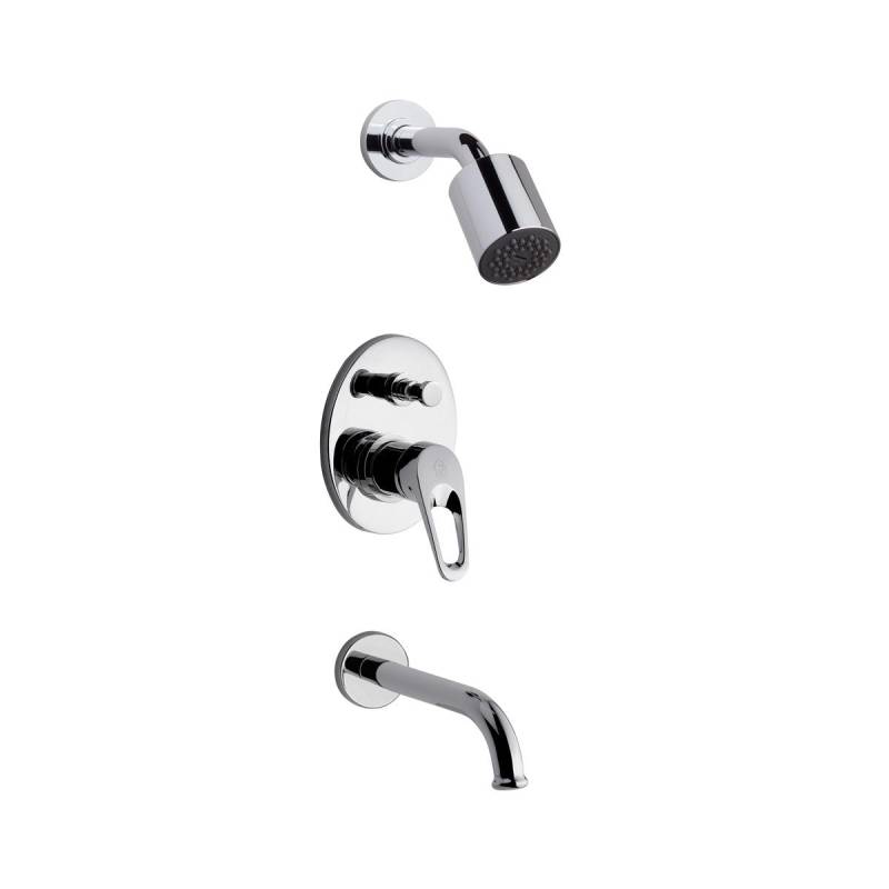 Monocomando Ducha Embutir Con Transferencia Sf 0106/B1 Fv