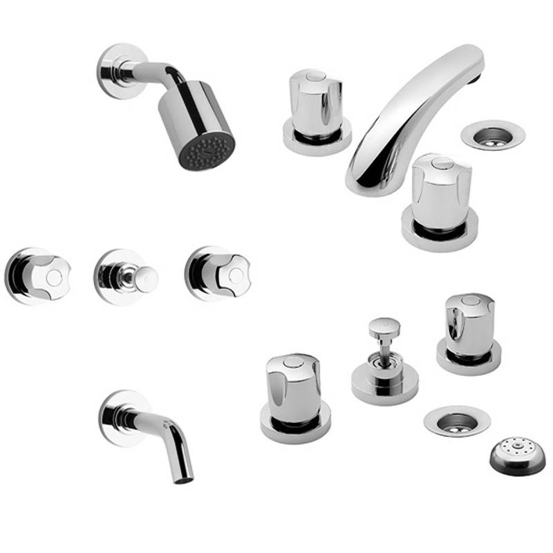 Pampa Kit De Griferia De Baño 0900.03/B6 Fv