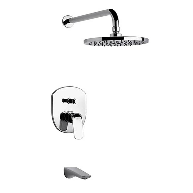 Epuyen Monocomando Lluvia Embutir Con Transferencia 0106/L2 Fv