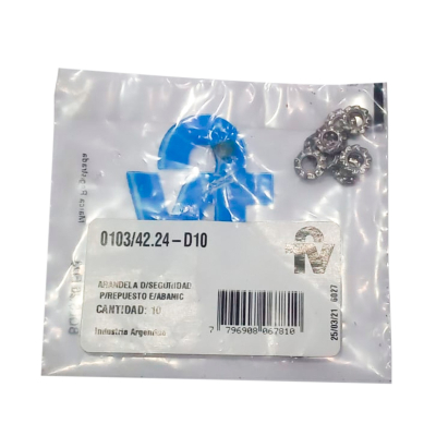 Arandela De Seguridad Abanico 0103/42.24 Fv
