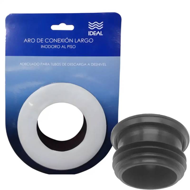 Aro Base Largo Conexion Inodoro 1580 Ideal