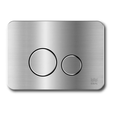 Tecla Dual Ritmo Acero Inoxidable 80300 Ideal