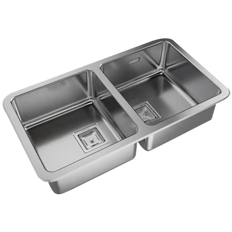 Bacha Doble Q084A 84X56X17.5 Johnson Acero