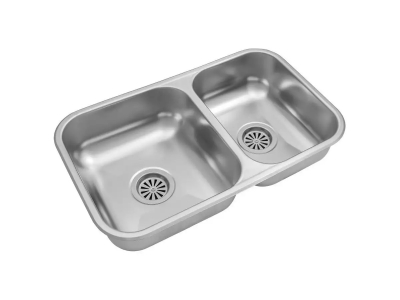 Bacha Doble Rr63 63X37X13 Johnson Acero